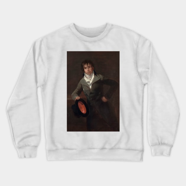 Bartolome Sureda y Miserol by Francisco Goya Crewneck Sweatshirt by Classic Art Stall